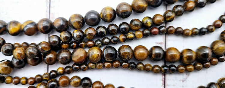 perles oeil de tigre