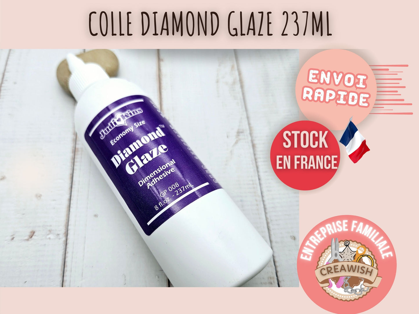 Colle Diamond Glaze 237ml