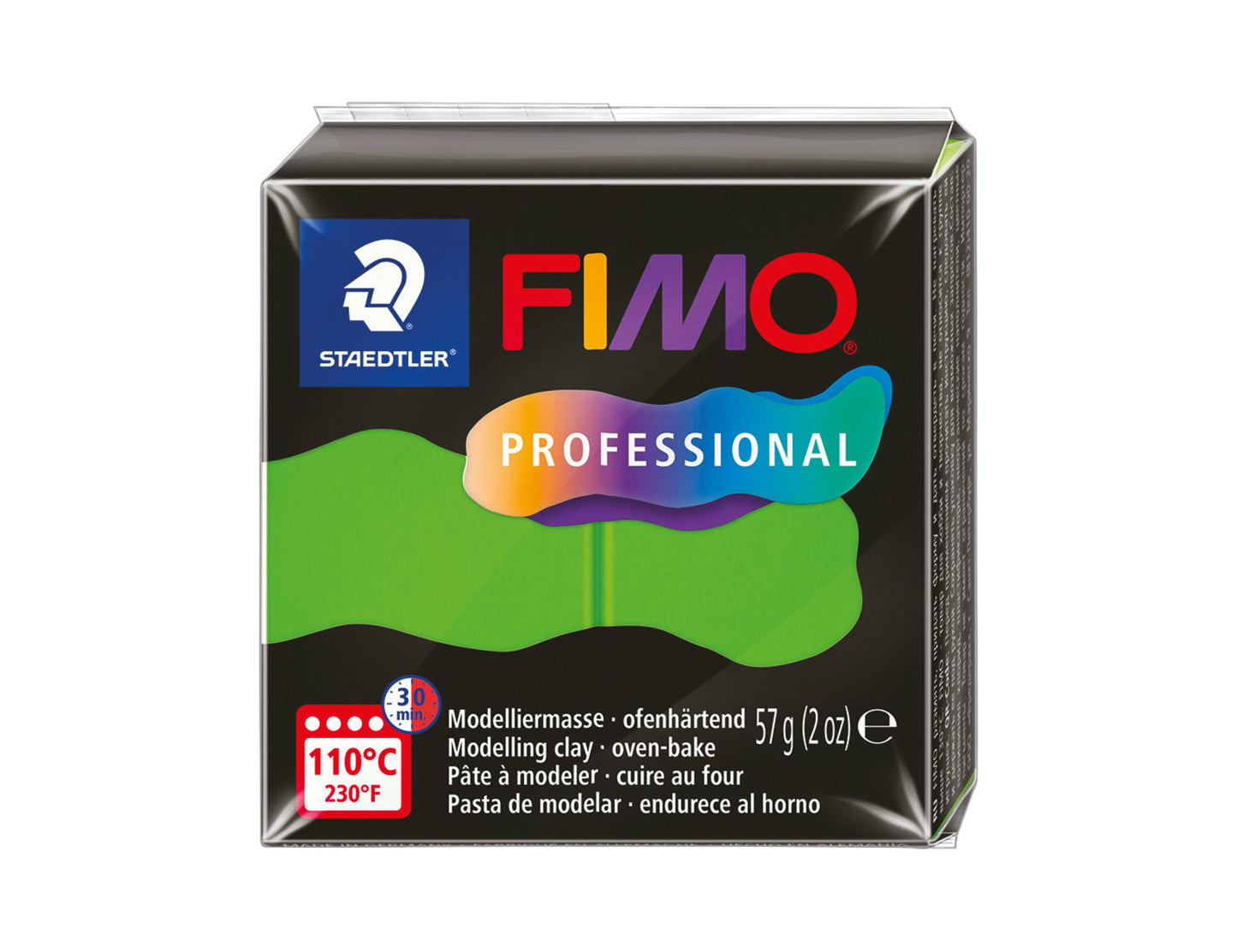 Pâte Fimo Professional 57g – Vert clair n°51