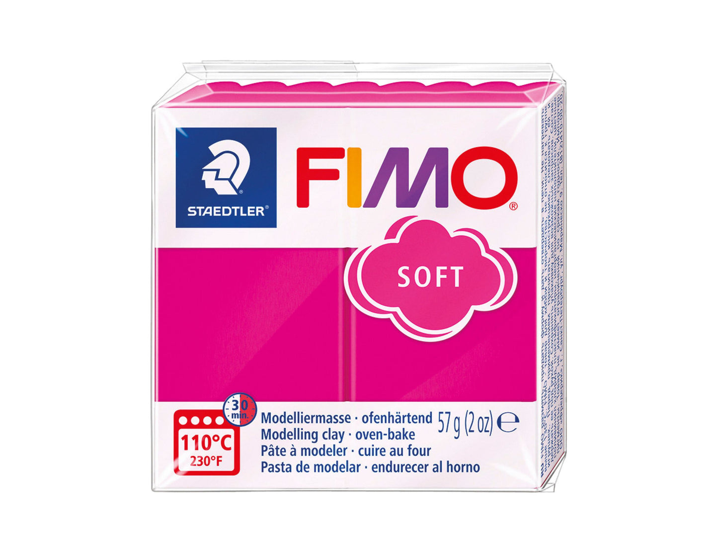 Pâte Fimo Soft 57g – Framboise n°22