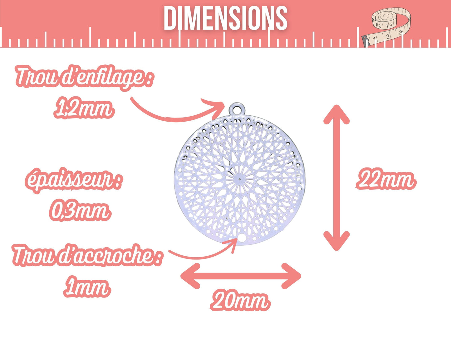 10 estampes filigrane kaléidoscope