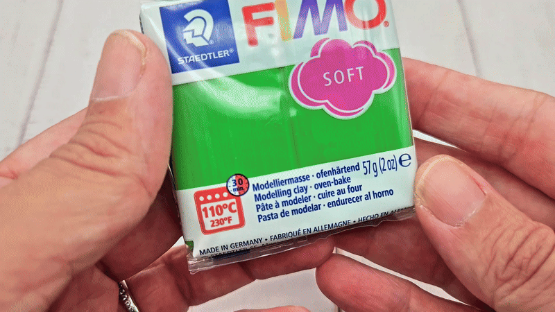 Pâte Fimo Soft 57g – Vert tropical n°53