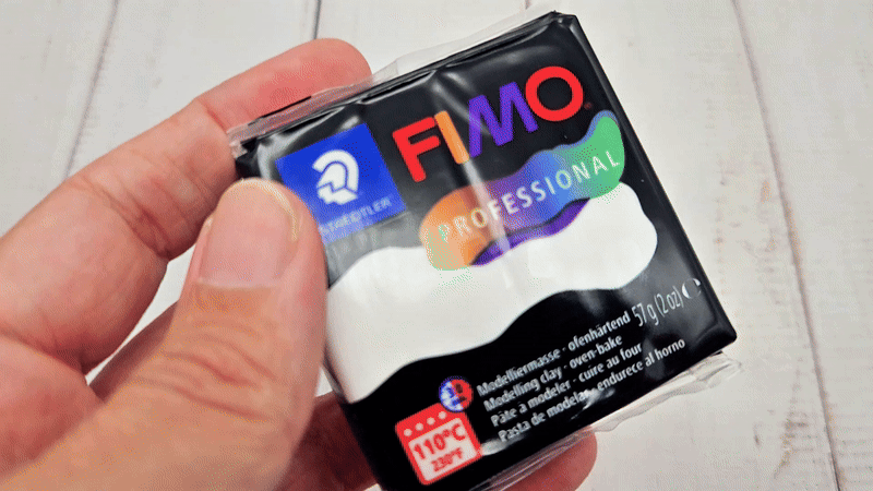 Pâte Fimo Professional 57g – Blanc n°0