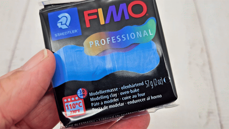 Pâte Fimo Professional 57g – Bleu n°300