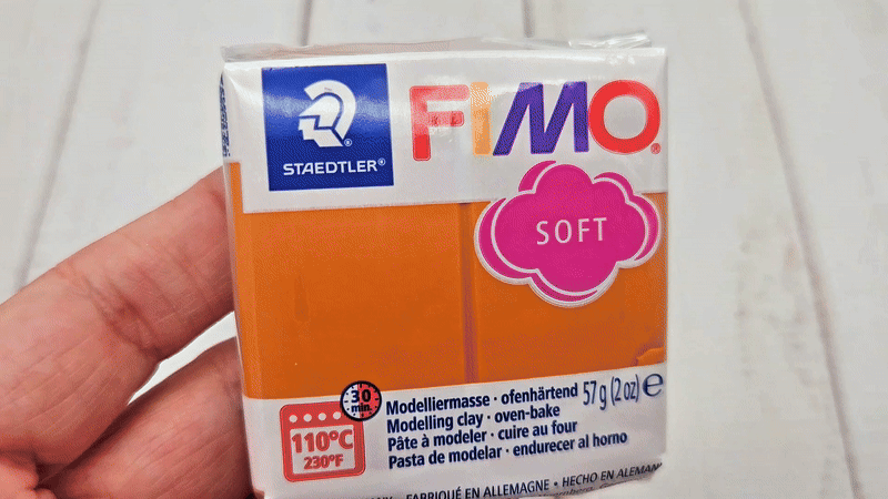 Pâte Fimo Soft 57g – Cognac n°76