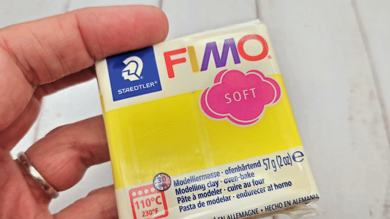 Pâte Fimo Soft 57g - Citron n 10