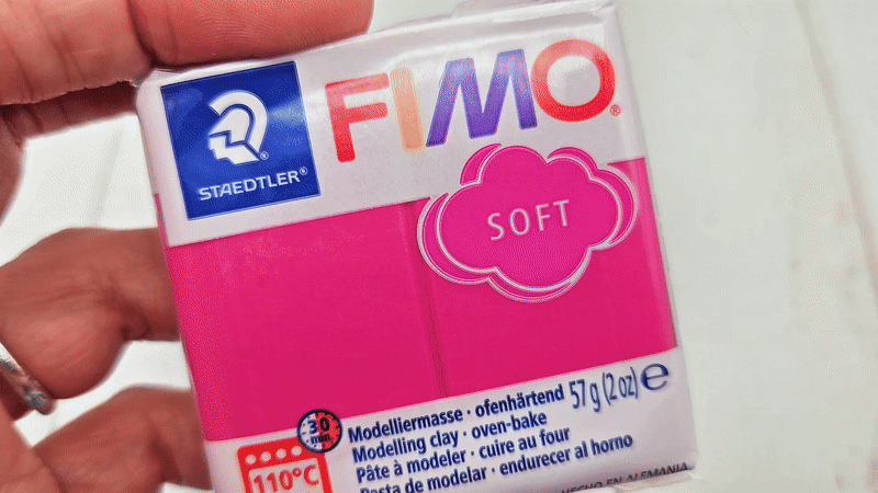 Pâte Fimo Soft 57g - Framboise n 22