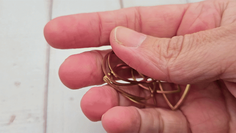 10 connecteurs gouttes minimalistes acier inoxydable doré