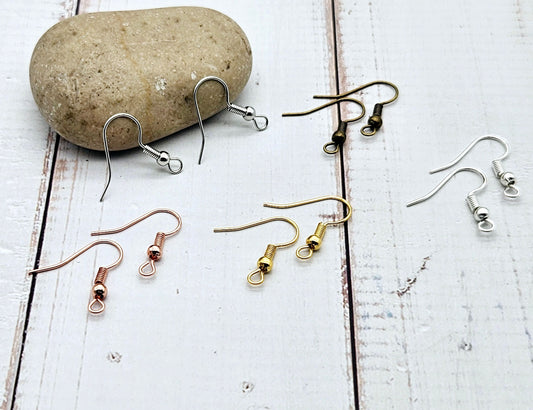 200 crochets d'oreilles 5 couleurs différentes