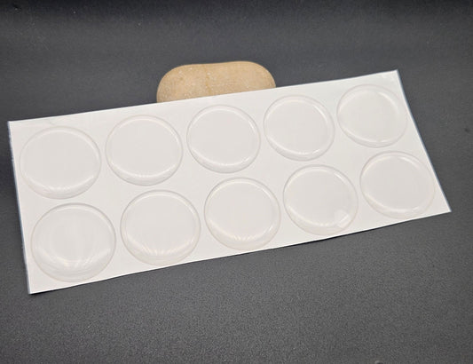 10 cabochons autocollants 30mm pour créations avec cabochons