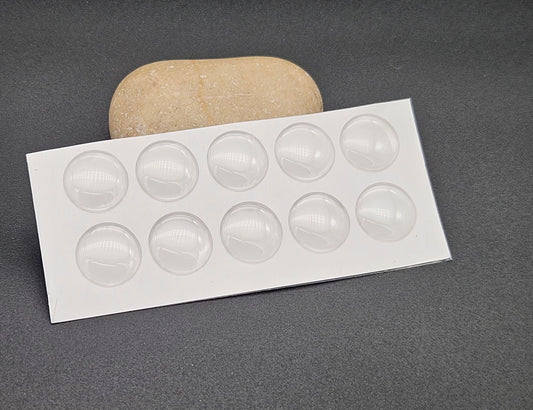 10 cabochons autocollants 14mm pour créations avec cabochons