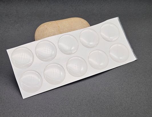 10 cabochons autocollants 18mm pour créations avec cabochons