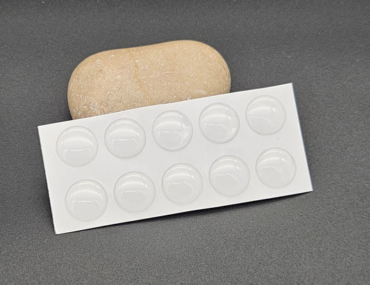 10 cabochons autocollants 12mm pour créations avec cabochons