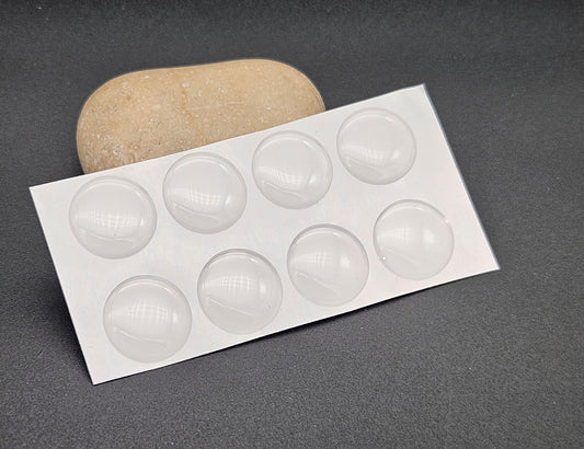10 cabochons autocollants 16mm pour créations avec cabochons