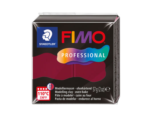 Pâte Fimo Professional 57g – Bordeaux n°23