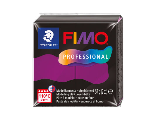 Pâte Fimo Professional 57g – Mauve n°61