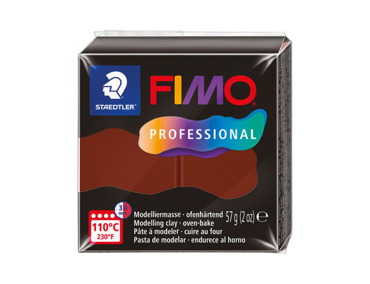 Pâte Fimo Professional 57g – Chocolat n°77