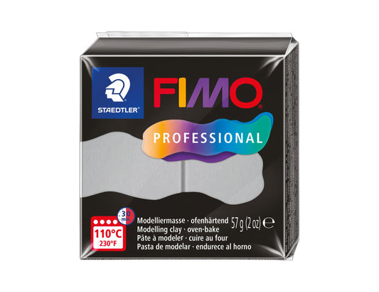 Pâte Fimo Professional 57g – Gris dauphin n°80