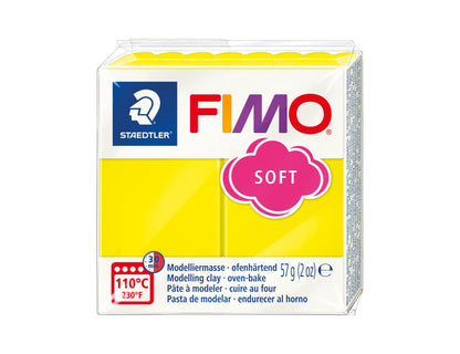 Pâte Fimo Soft 57g – Citron n°10