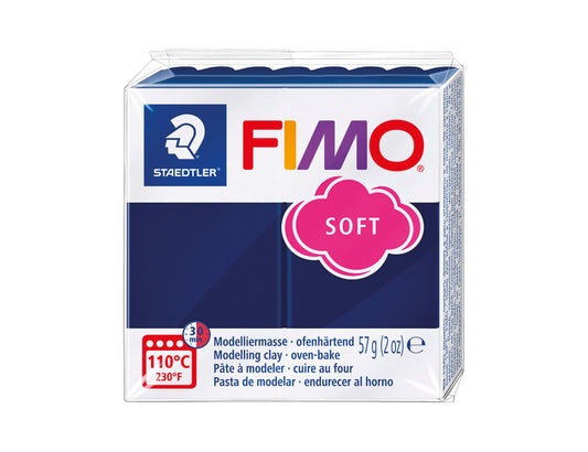 Pâte Fimo Soft 57g – Bleu windsor n°35