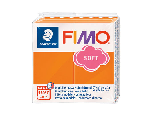 Pâte Fimo Soft 57g – Mandarine n°42