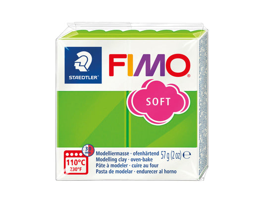Pâte Fimo Soft 57g – Vert pomme n°50