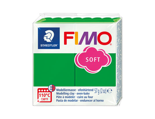 Pâte Fimo Soft 57g – Vert tropical n°53