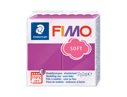 Pâte Fimo Soft 57g – Violet n°61