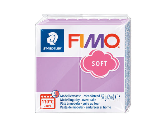 Pâte Fimo Soft 57g – Lavande n°62