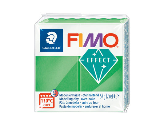 Pâte Fimo Effect néon 57g – Vert n°501