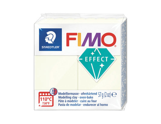 Pâte Fimo Effect 57g – Translucide néon n°041