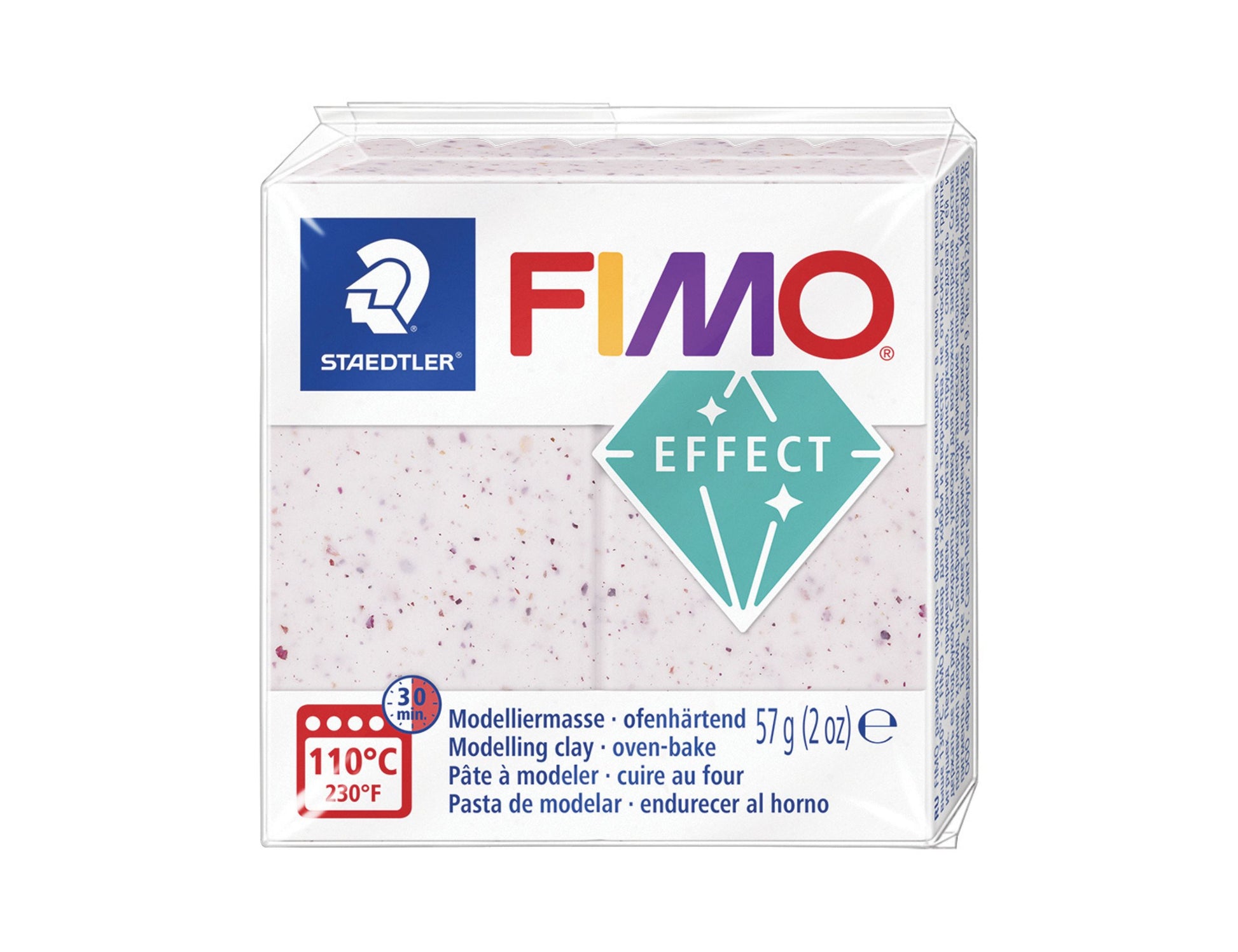 Pâte Fimo Effect botanique 57g – Rose n°270