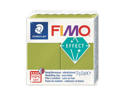 Pâte Fimo Effect métal 57g – Vert n°51
