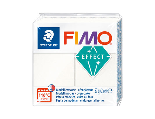 Pâte Fimo Effect métal 57g – Nacre n°08