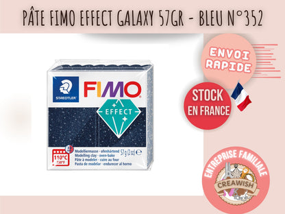 Pâte Fimo Effect galaxy 57g – Bleu n°352
