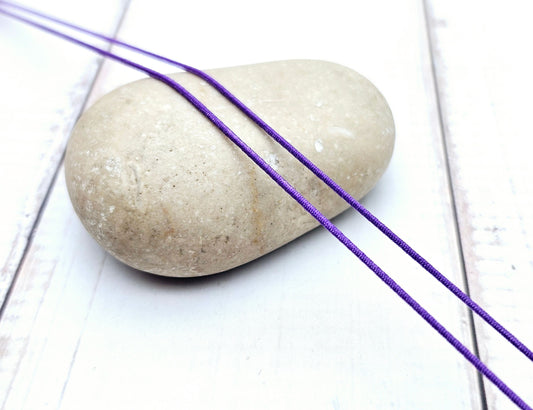 Fil élastique violet 1mm – 22 mètres