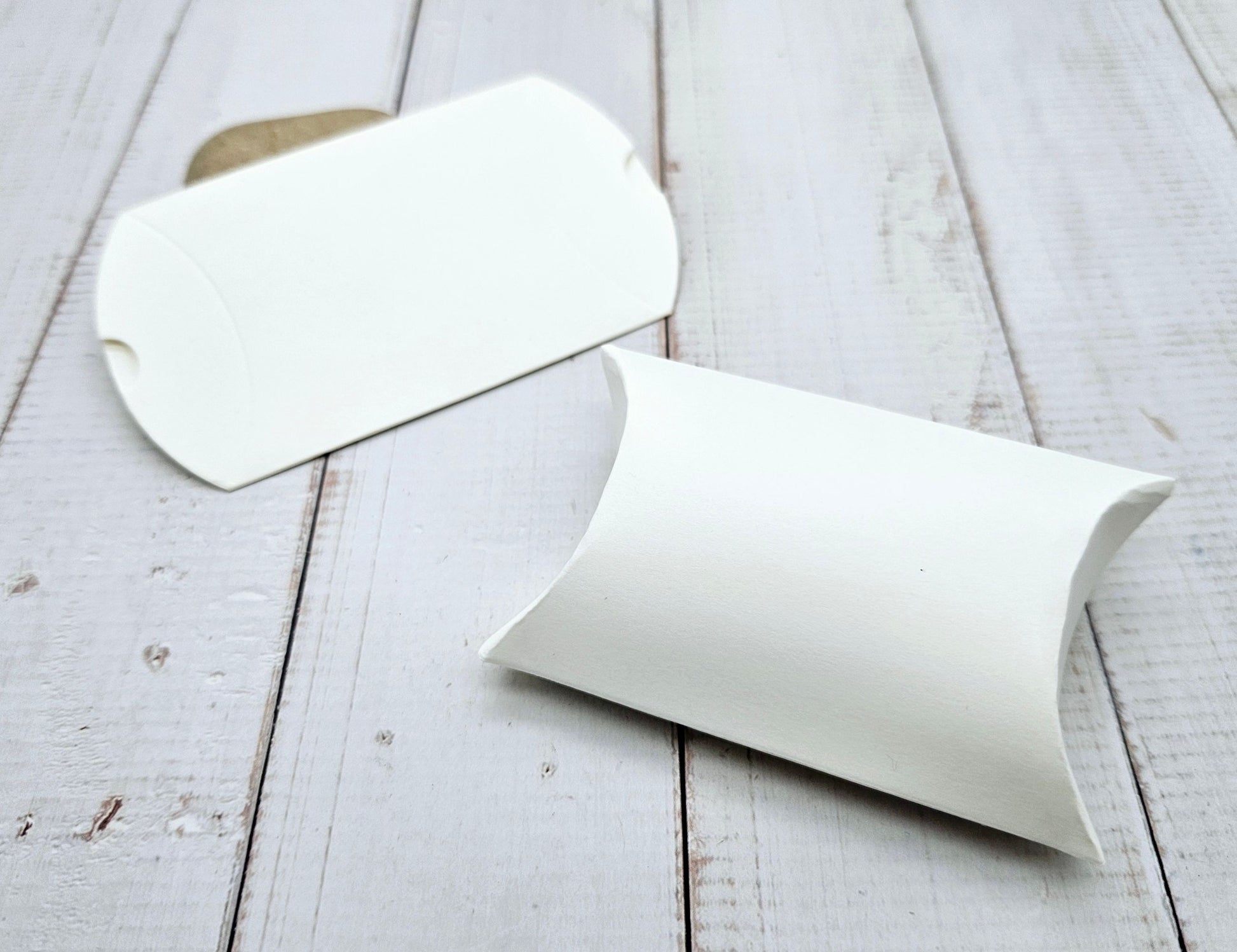 10 boîtes cadeaux berlingots blanc crème