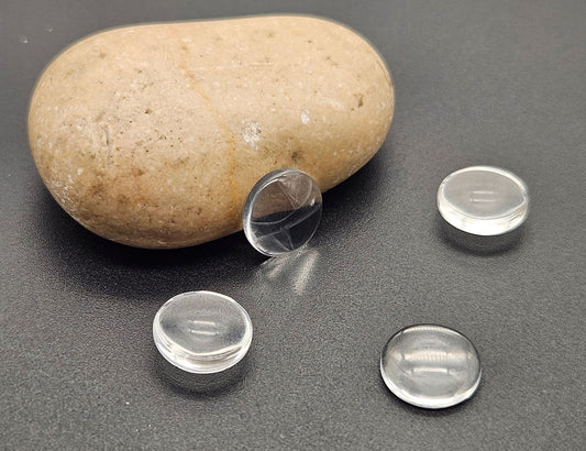 20 cabochons en verre 12mm