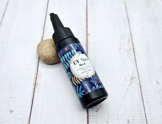 Résine UV transparente de type dur 50gr