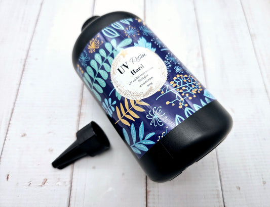 Résine UV transparente de type dur 500gr