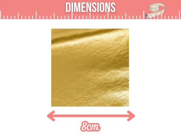 Feuilles D'or Colorées, Imitation Feuille D'or, Pigment De Fil De