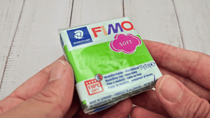 Pâte Fimo Soft 57g – Vert pomme n°50
