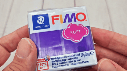 Pâte Fimo Soft 57g – Prune n°63