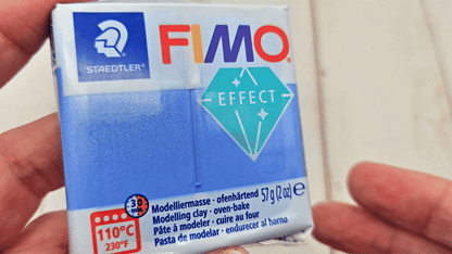 Pâte Fimo Effect métal 57g - Bleu n 31
