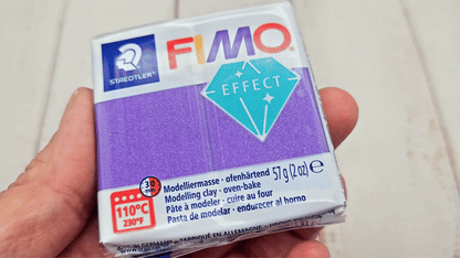 Pâte Fimo Effect métal 57g - Lilas n 61