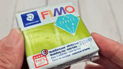 Pâte Fimo Effect métal 57g -  Vert n 51