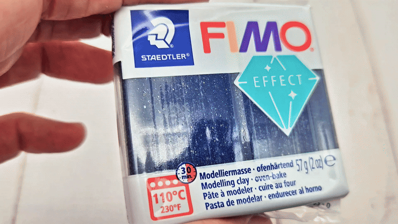 Pâte Fimo Effect galaxy 57g - Bleu n 352