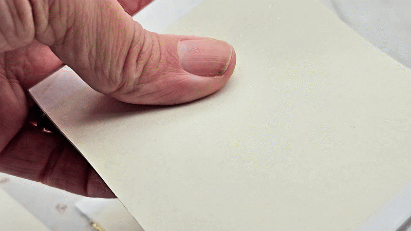 100 Feuilles à Dorer - Imitation champagne argent (8x8 cm)