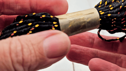 Ficelle style Baker’s Twine noir et or – 10 mètres