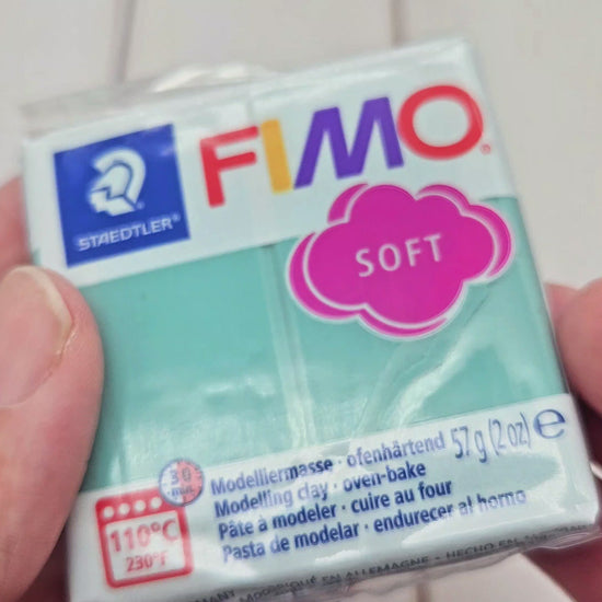 Pâte Fimo Soft 57g – Vague marine n°T36